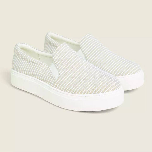 Brand new Lane Bryant Striped Slip-On Sneakers – Size 10 - Picture 1 of 6